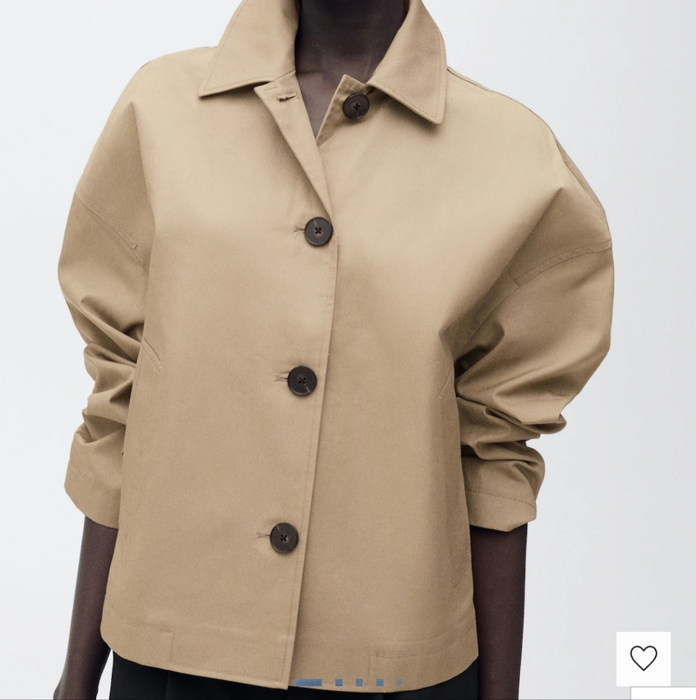 MANGO | Cropped Trench - Picture 5 of 5